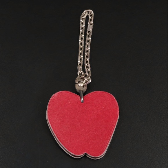 Hermès Apple Leather Bag Charm - Picture 3 of 4